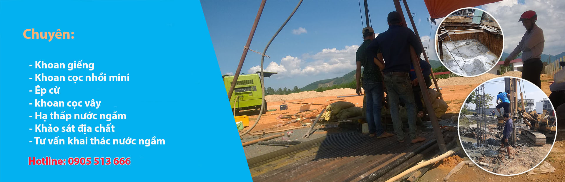 khoan cọc nhồi khoan cọc nhồi